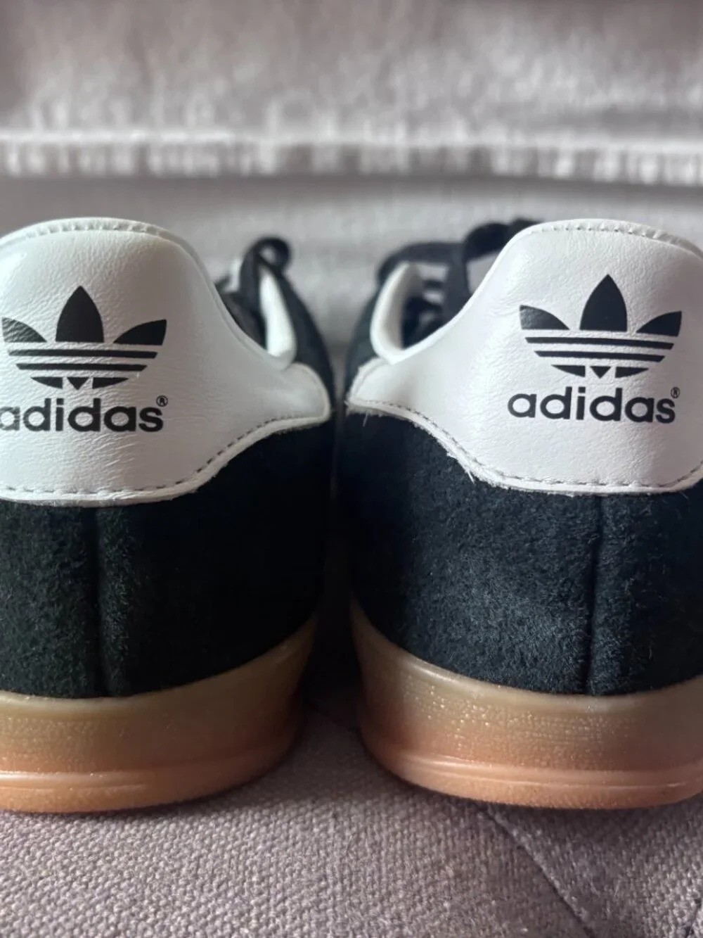 Adidas Gazelle Indoor Sneakers - Black with white
